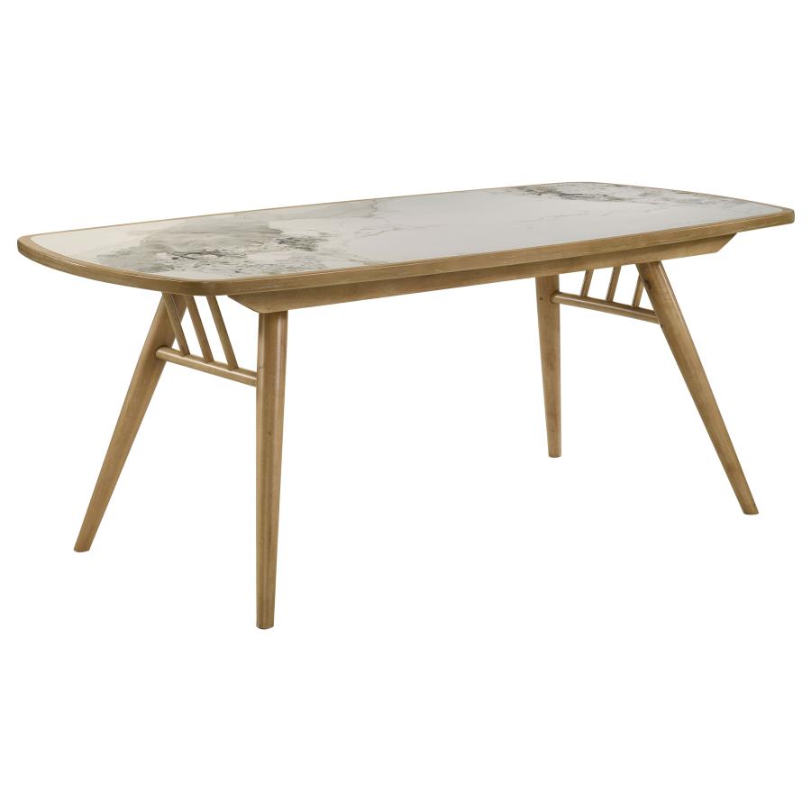 Croyden 7-piece Rectangular Dining Set Weathered Natural - 193731-S7
