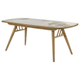 Croyden 73-inch Rectangular Dining Table Weathered Natural - 193731