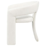 Carlow Upholstered Dining Arm Chair White (Set of 2) - 193813WHT