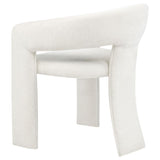 Carlow Upholstered Dining Arm Chair White (Set of 2) - 193813WHT
