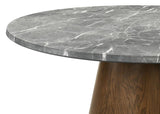 Franklin 5-piece Round Dining Table Set Grey and Dark Brown - 193820-S5