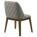Franklin Upholstered Dining Side Chair Grey (Set of 2) - 193822