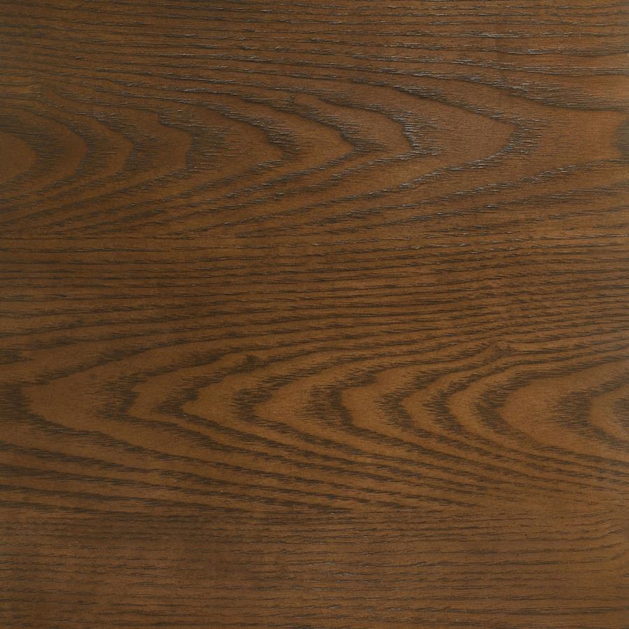 Franklin 5-piece 54-inch Round Dining Table Set Dark Brown - 193830-S5