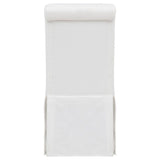Shawna Upholstered Skirted Side Chair White (Set of 2) - 193912WHT