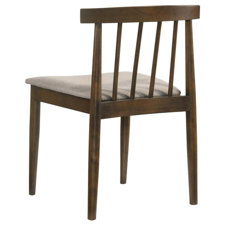 Strouse 5-piece Dining Set Wheat and Walnut - 193940WAL-S5A