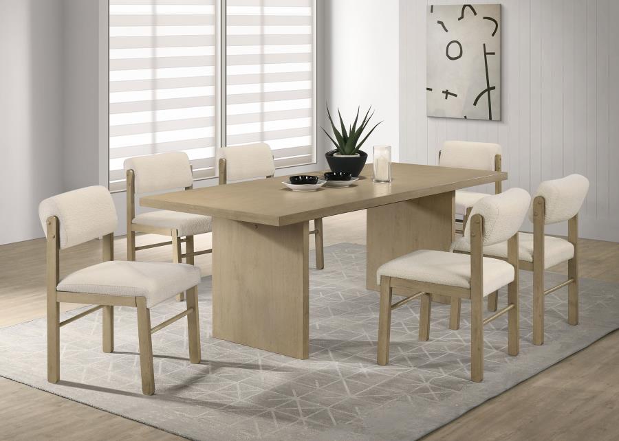 Decker 82-inch Rectangular Wood Dining Table Natural Oak - 193951NAT