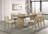 Decker 82-inch Rectangular Wood Dining Table Natural Oak - 193951NAT