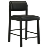 Decker 7-piece 70-inch Rectangular Counter Height Dining Set Black - 193958BLK-S7C