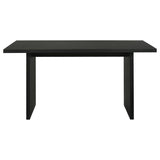 Decker 7-piece 70-inch Rectangular Counter Height Dining Set Grey and Black - 193958BLK-S7E