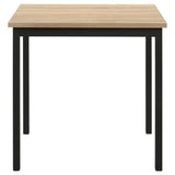 Garza 5-piece Space Saving Rectangular Dining Table Greige Oak - 193980-S5