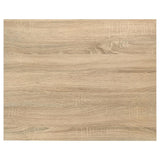 Garza Space Saving Rectangular Dining Table Greige Oak - 193980