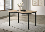 Garza Rectangular 48-inch Dining Table Greige Oak - 193981