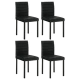 Garza Upholstered Dining Side Chair Black (Set of 4) - 193982