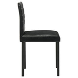 Garza Upholstered Dining Side Chair Black (Set of 4) - 193982