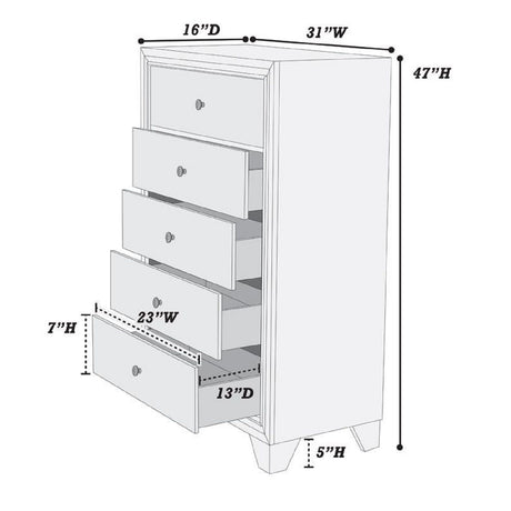 1 Piece Chest Knob Handles Drawers Furniture Storage - Brown