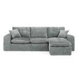 Sectional Sofa With Moveable Ottoman
