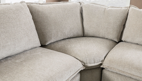 Z Loveshack 6-Piece Reclining Sectional W/ Console - LARDSLVS+WEDSLVST+CODSLVST+ARCDSLVSx2+RARDSLVS