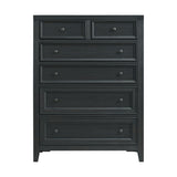 6 Drawer Chest With Knobs And Smooth Slides