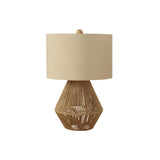 Lighting, Table Lamp, Rope, Resin, Transitional - Brown