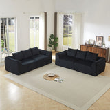 Minimalist Set With Curved Lines & Gently Sloped Backrest