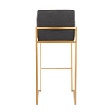 Fuji - Contemporary Design High Back Barstool