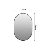 Modern Framed Bathroom Vanity Mirror