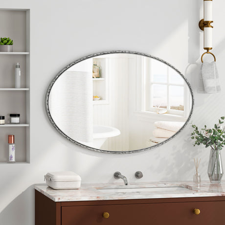 Art Oval Retro Mirror, Wall Hanging