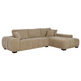Plather - Sectional Chaise Sofa