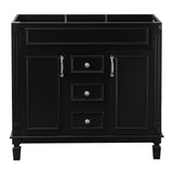 Bathroom Vanity Cabinet With 2 Soft Closing Doors And 2 Drawers