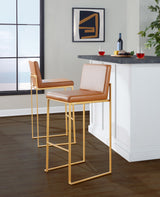 Fuji - Contemporary Design High Back Barstool