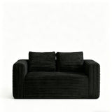 Cloud Loveseat Sofa Couch, 2 Seater Boneless Couch