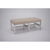 VB   CHALET   WHITE   BENCH - BAN86NWB