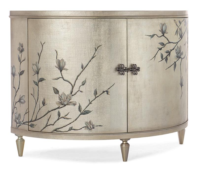 Melange Marguerite Two Door Demilune Chest - 628-85645-92