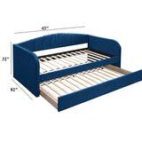 Modern Day Bed Trundle With Slat Support