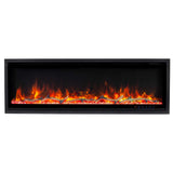 Electric Fireplace With Frame
