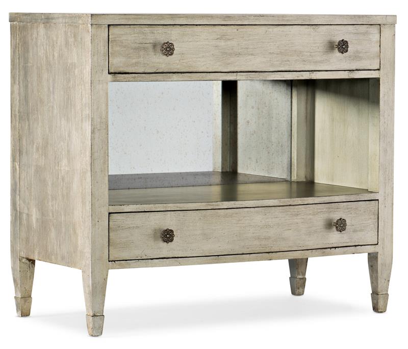 Sanctuary Gemme Two Drawer Nightstand - 5875-90015-95
