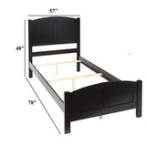 Carved Headboard Bed