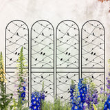 Garden Rustproof Trellis For Climbing Plants