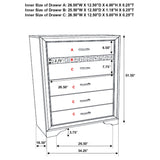 Annie - 6 Drawer Bedroom Chest
