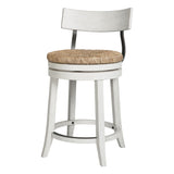 Stool With Natural Seagrass Seat