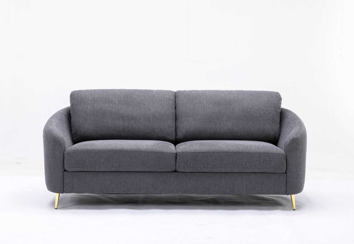 Yuina - 3 Pieces Living Room Set - Gray