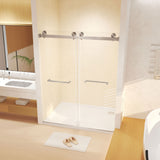 Frameless Double Sliding Shower Door