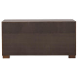 Jessica 5-piece Eastern King LED Bedroom Set Cappuccino - 200711KE-S5