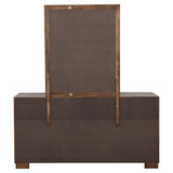 Jessica 6-drawer Dresser with Mirror Cappuccino - 200713M