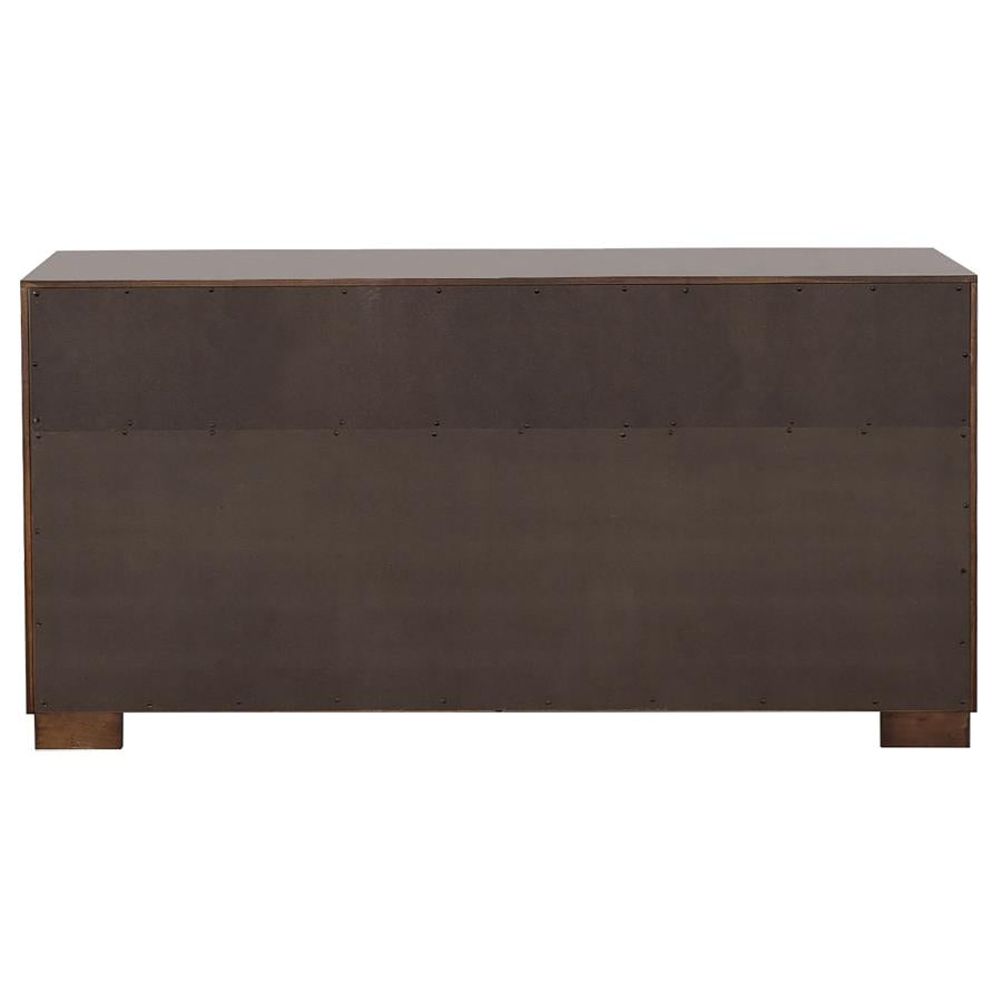 Jessica 6-drawer Dresser Cappuccino - 200713