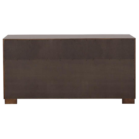 Jessica 6-drawer Dresser Cappuccino - 200713