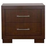 Jessica 4-piece Eastern King Bedroom Set Cappuccino - 200719KE-S4