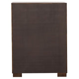 Jessica 5-piece Eastern King Bedroom Set Cappuccino - 200719KE-S5