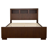 Jessica 4-piece California King Bedroom Set Cappuccino - 200719KW-S4