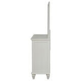 Sandy Beach 11-drawer Dresser with Mirror Cream White - 201303M